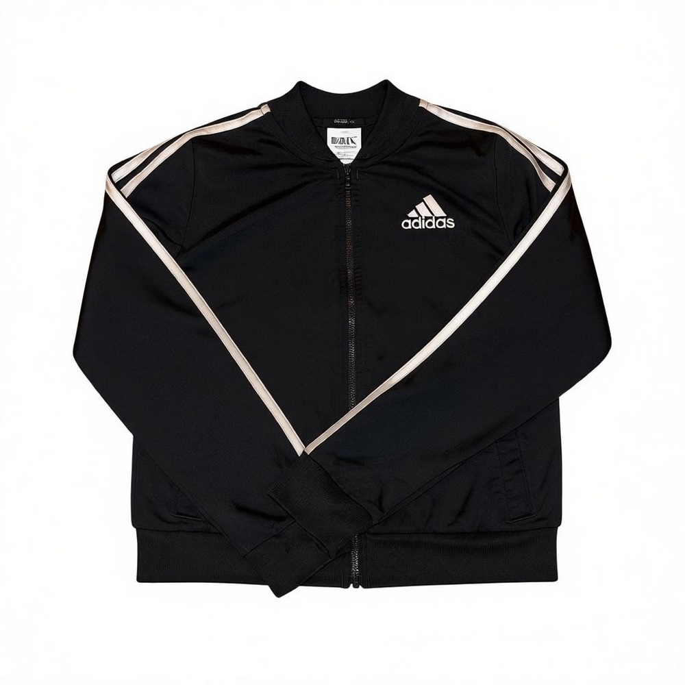 adidas Black and White Kids Sweatshirt